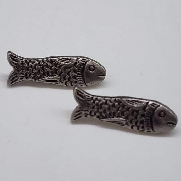 Vintage Metal Shank Sewing Buttons Crafts Embellishments Quilting Lot of 2 - Picture 1 of 3